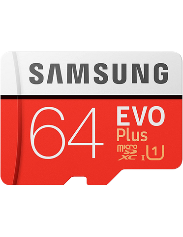 کارت حافظه microSD HC سامسونگ مدل Evo Plus ظرفیت 64 گیگابایت