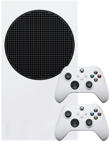 کنسول بازی مایکروسافت مدل Xbox Series S به‌همراه کنترلر بازی Xbox مدل Robot White