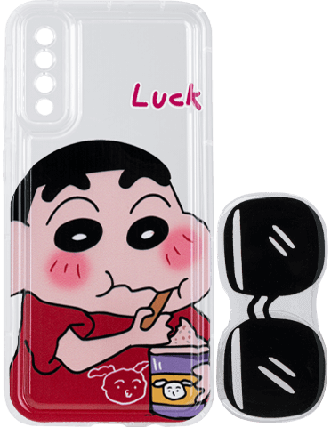 کاور ژله‌ای عروسکی پاپ سوکت‌دار مدل Luck برای گوشی سامسونگ گلکسی A30S/A50