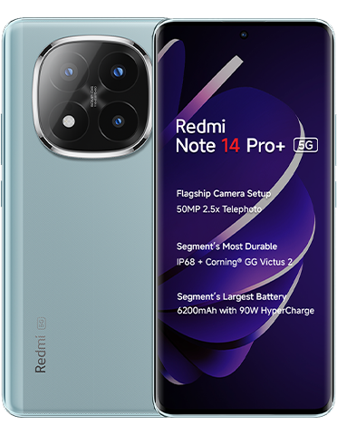 گوشی موبایل شیائومی مدل Redmi Note 14 Pro Plus ظرفیت 512 گیگابایت رم 12 گیگابایت | 5G 