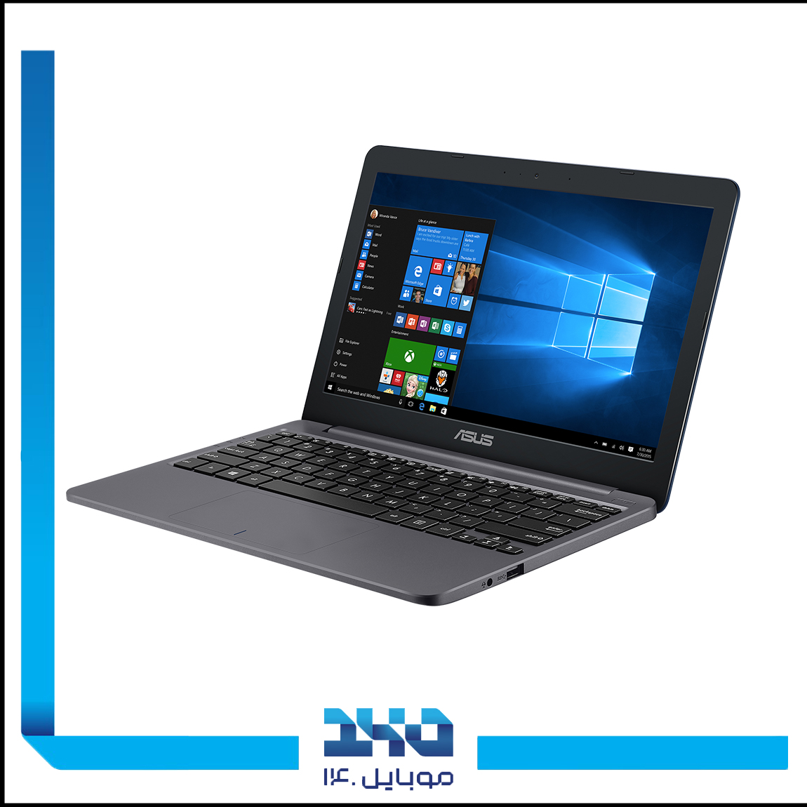 لپ‌تاپ ایسوس Vivobook E203NA-FD110T | CELERON N3350 | 128 EMMC | 4 Ram| 11.6inch 3