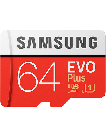 کارت حافظه microSD HC سامسونگ مدل Evo Plus ظرفیت 64 گیگابایت