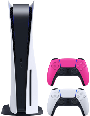 pink play station 5