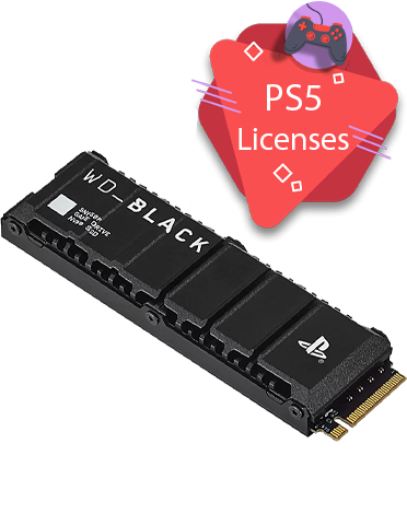 حافظه SSD WD-BLACK پلی‌استیشن برای PS5 با ظرفیت 1TB