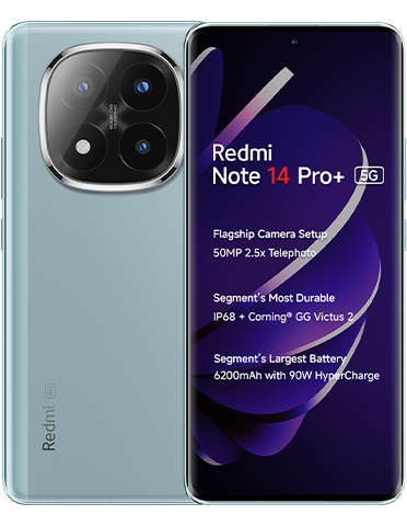 گوشی موبایل شیائومی مدل Redmi Note 14 Pro Plus ظرفیت 512 گیگابایت رم 12 گیگابایت | 5G 