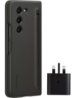 پک استارتر سامسونگ مدل EF-XF73K مناسب برای گوشی Galaxy Z Fold 5 شامل قاب گوشی، قلم SPen و آداپتور 25 وات